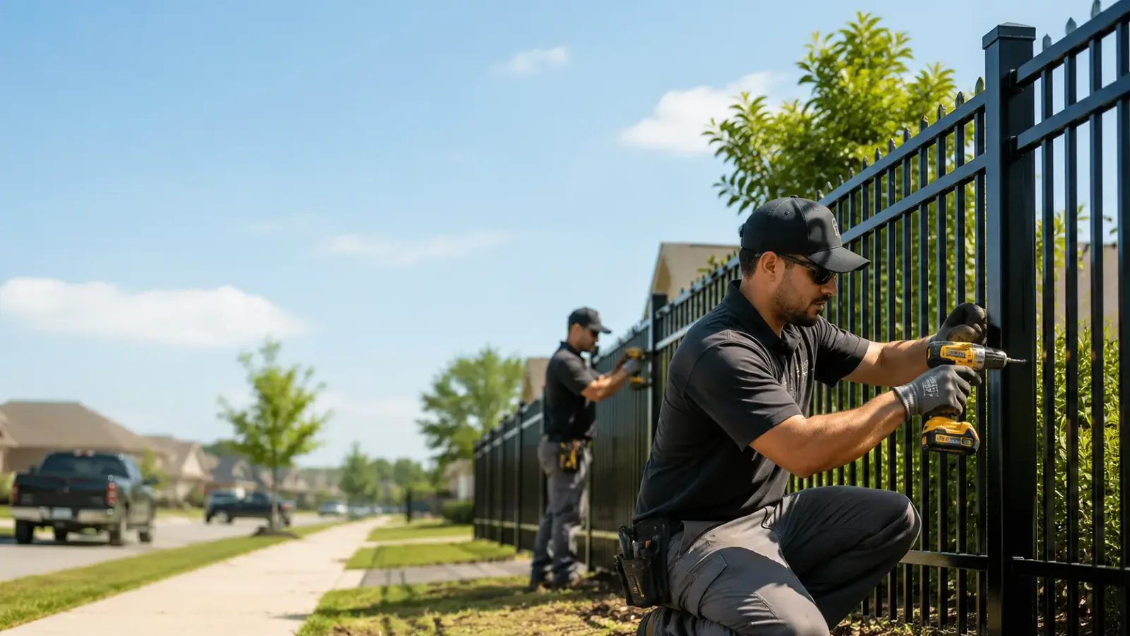 Metal Fence Installation in East Northport, NY
